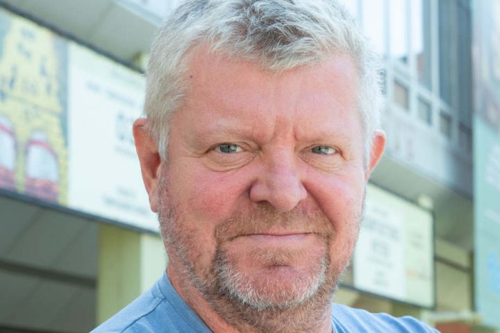 Besenczi Árpád, a Hevesi Sándor Színház igazgatója minden szabadtéri premieren ott van