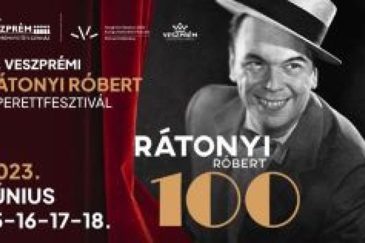 Kiemelt fesztivál, hungarikum műfaj, generációkon átívelő szórakozás az idén már hatodik éve! Június 15-18. között VI. Veszprémi Rátonyi Róbert Operettfesztivál!
