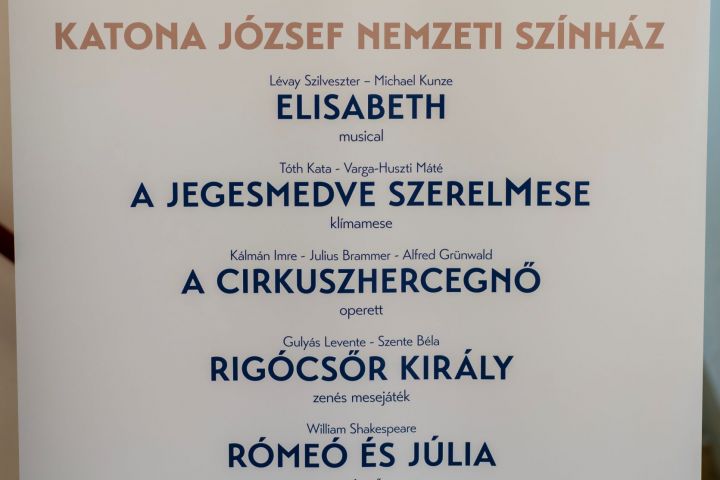 A Kecskeméti Nemzeti Színház kihirdette 125. évadának műsortervezetét
