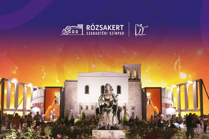 A sokszínű, felhőtlen kikapcsolódás júliusban is garantált a Rózsakert Szabadtéri programjain