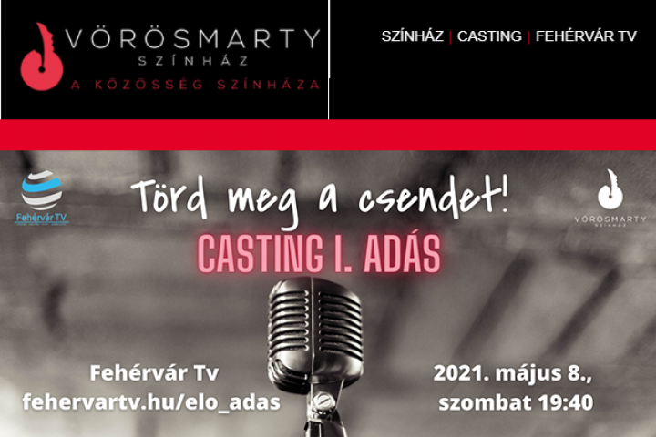 Törd meg a csendet! Casting I. adás
