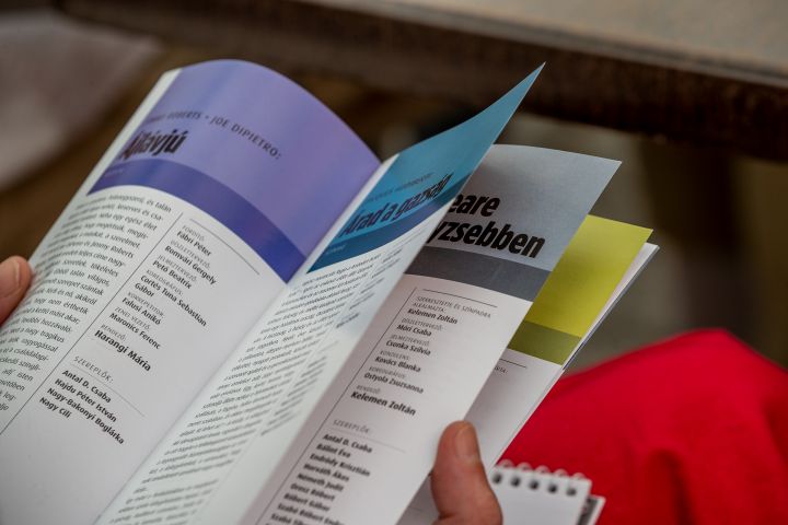 A Weöres Sándor Színház ma tartotta évadvégi sajtótájékoztatóját