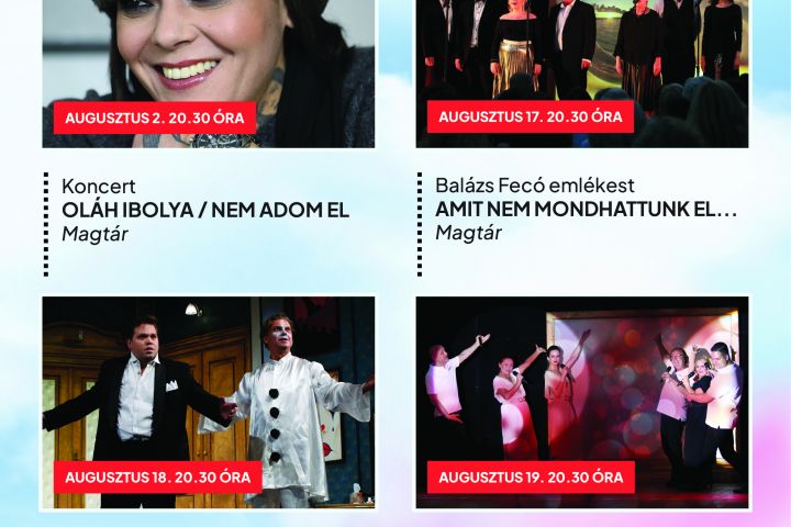 Nyáron is Színház!