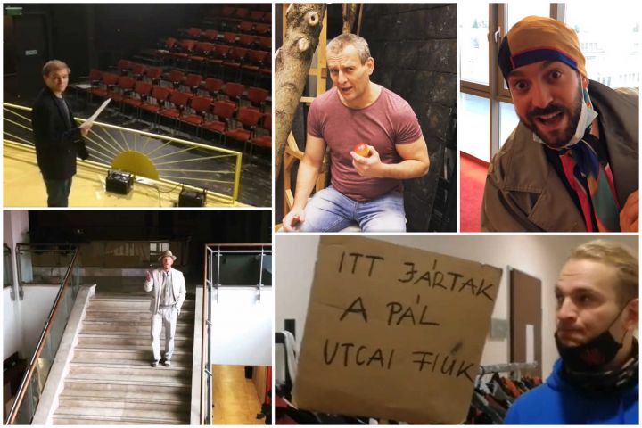 Előadások híján mókás videókkal szórakoztatnak a Weöres Sándor Színház színészei