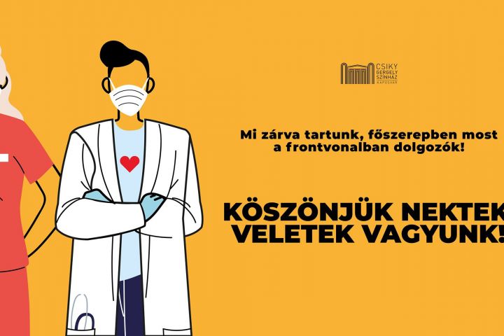 A székesfehérvári Vörösmarty Színház is csatlakozott a kezdeményezéshez