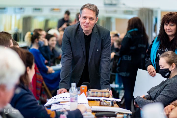 Nagy Ervin és Koltai Róbert a Bartók Kamaraszínházban - Elkezdődtek a Hamlear próbái Dunaújvárosban