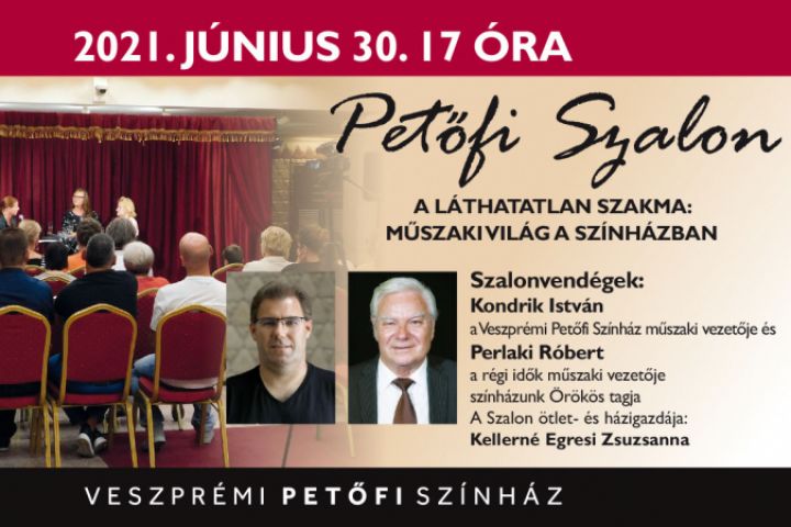 Júniusban is Petőfi Szalon a Veszprémi Petőfi Színház előcsarnokában!