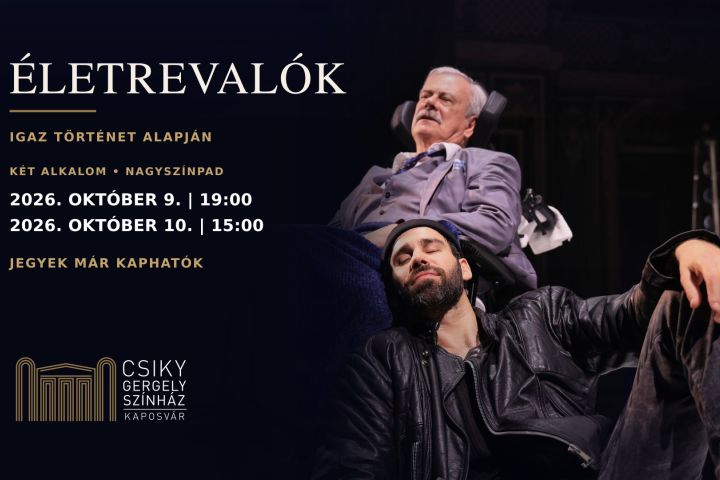Szász Jánossal és Hargitai Ivánnal készül az új évadra a Csiky