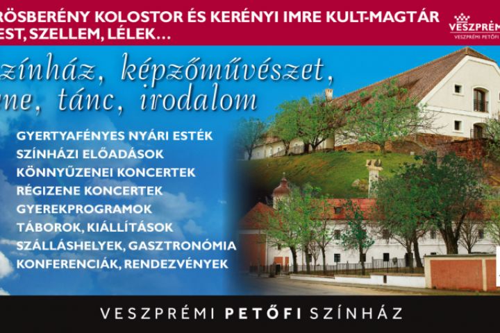 Elindultak előadásaink a Vörösberény Kolostorban és a Kerényi Imre Kult-Magtárban!