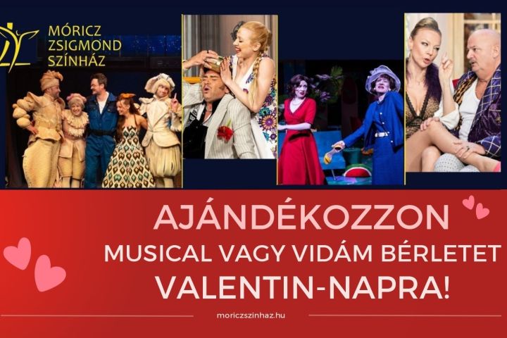Ajándékozzon színházi élményt Valentin-napra is!