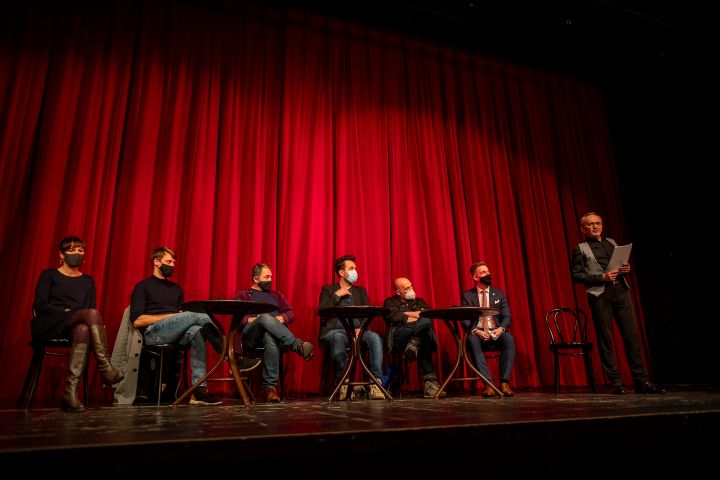 Képes beszámoló a Weöres Sándor Színház sajtótájékoztatóval egybekötött társulati üléséről