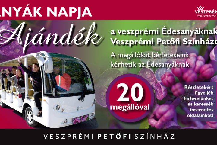 Ajándék a veszprémi Édesanyáknak a Veszprémi Petőfi Színháztól