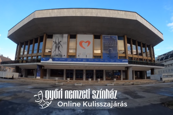 Online Kulisszajárás a Győri Nemzeti Színházban II. rész - A műhelyház