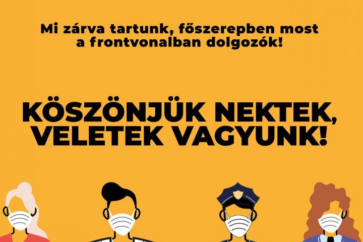 Vigyázzunk egymásra, hogy mielőbb újra találkozhassunk!