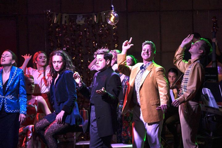 Parasztopera – az SZFE hallgatóinak vendégelőadása a Pécsi Nemzeti Színházban