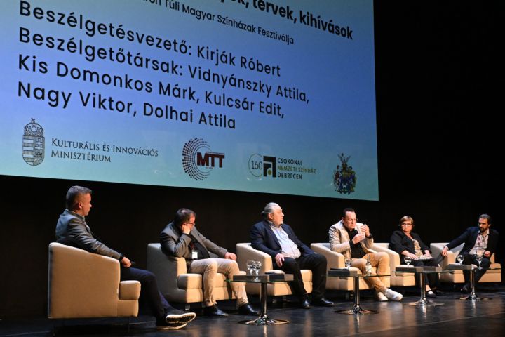 Az Országos Színházi Évadnyitót idén Debrecenben tartották