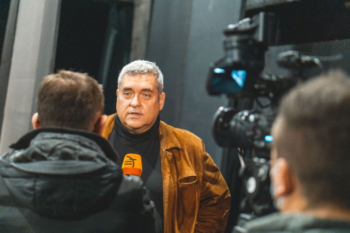 Tamási Áron darabját próbálja a Békéscsabai Jókai Színház