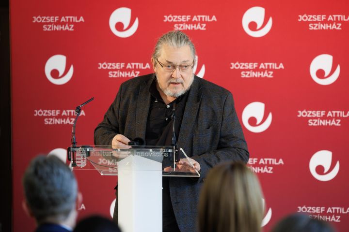 Vidnyánszky Attila, a Nemzeti Színház igazgatója, a Magyar Teátrumi Társaság elnöke