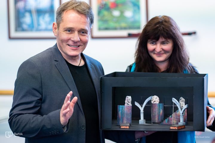 Nagy Ervin és Koltai Róbert a Bartók Kamaraszínházban - Elkezdődtek a Hamlear próbái Dunaújvárosban