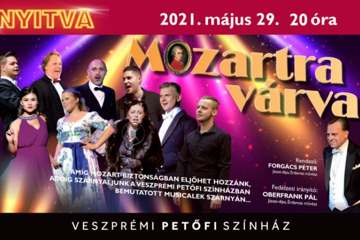 Mozartra várva! musical gálával várja nézőit a Veszprémi Petőfi Színház