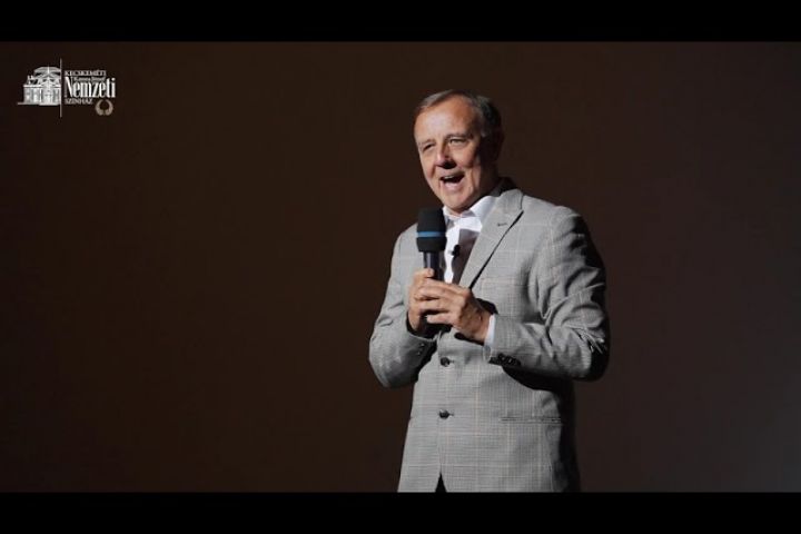 Újranyitás a Kecskeméti Nemzeti Színházban - Cseke Péter direktor személyesen köszönti a nézőket